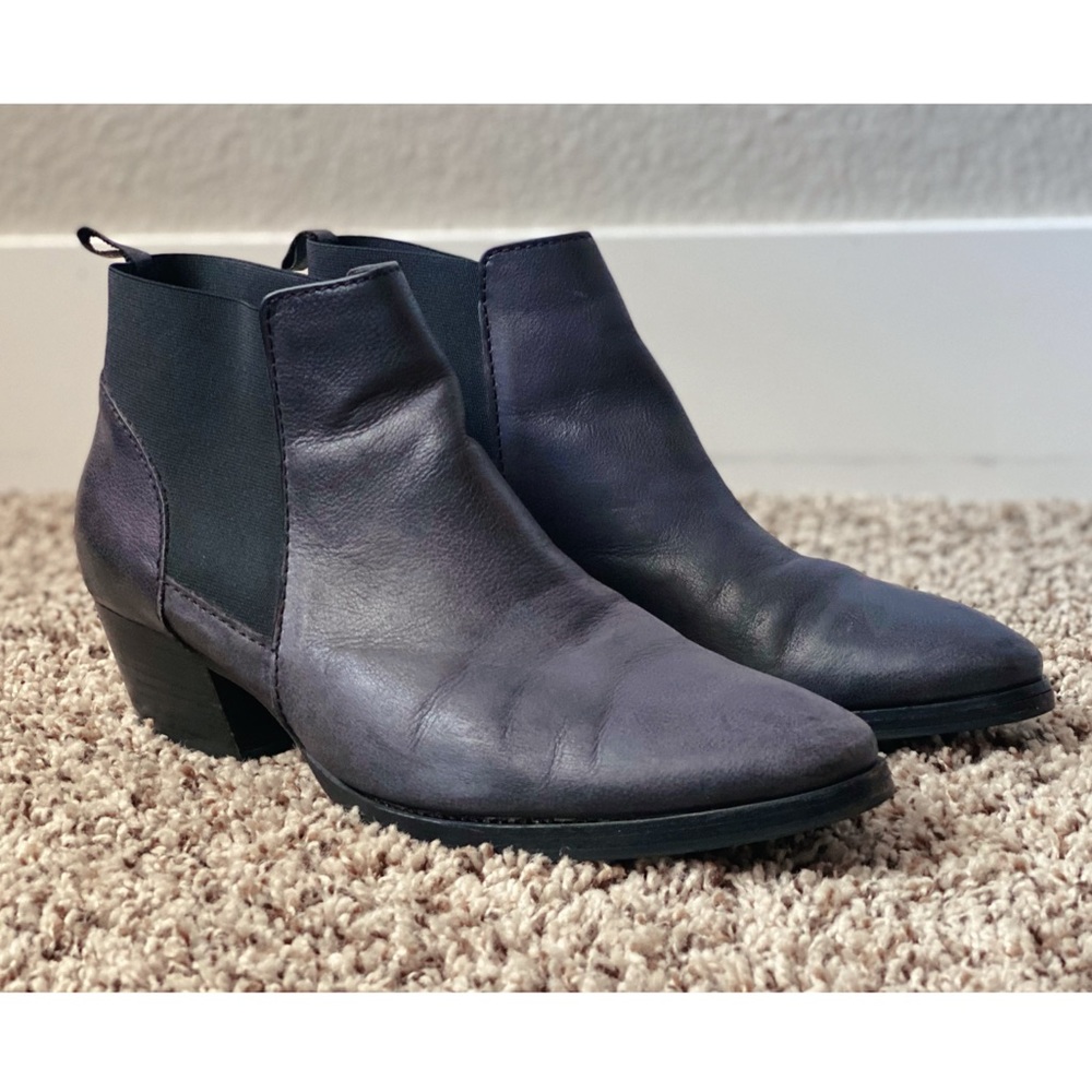 Charcoal Grey Aquatalia Ankle Booties